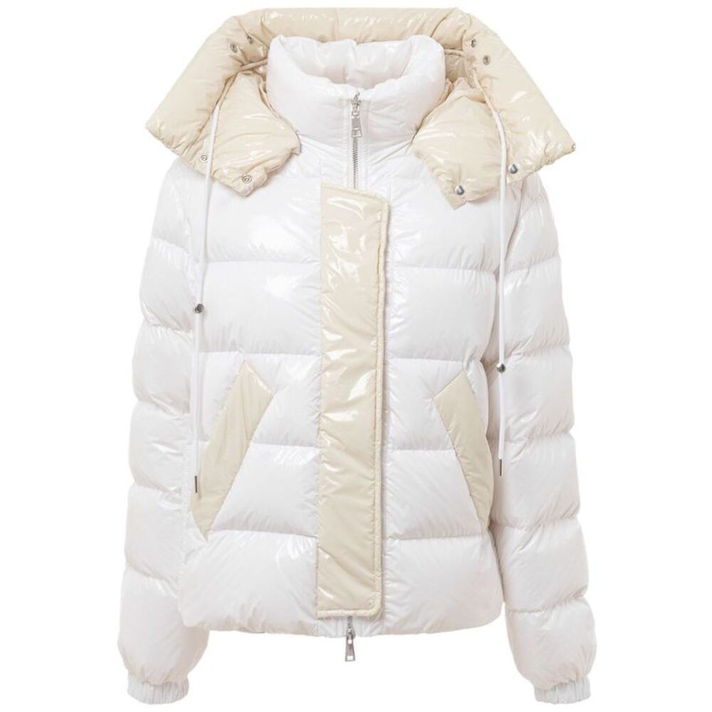 Add White Polyamide Jackets & Women's Coat